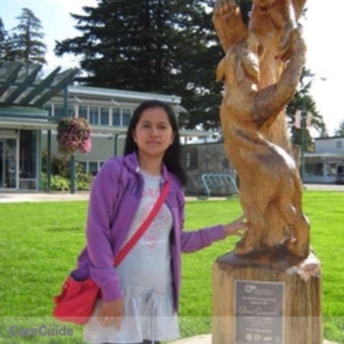 Canadian Nanny Provider Marife M's Profile Picture