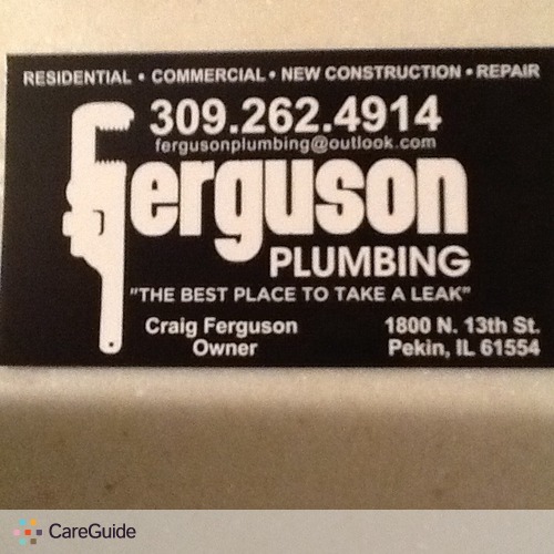 Plumber Provider Craig Ferguson's Profile Picture