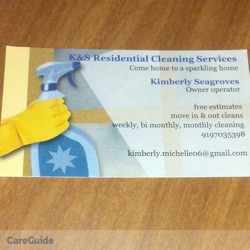 Housekeeper Provider Kimberly S's Profile Picture