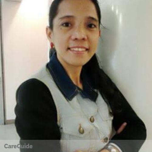 Canadian Nanny Provider Maria Gloria D's Profile Picture