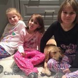 We love doggy sleepovers!