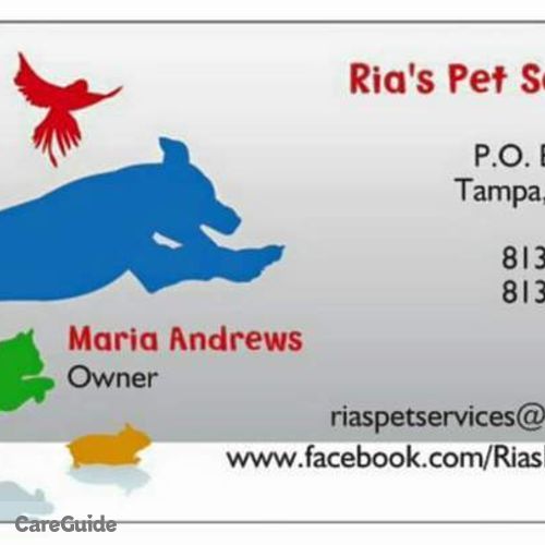 Pet Care Provider Maria A's Profile Picture