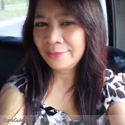 Canadian Nanny Provider Ninfa E's Profile Picture