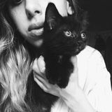 Animal loving young woman!