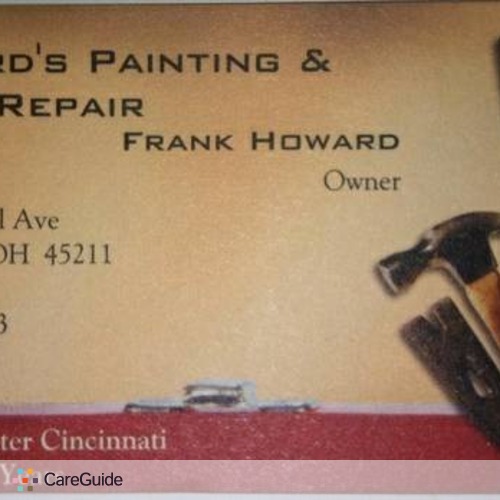 Painter Provider Frank H's Profile Picture