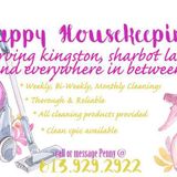 Detail oriented, thorough and reliable house cleaner available.