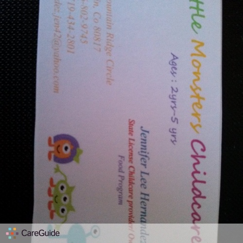 Child Care Provider Jennifer Hernandez's Profile Picture
