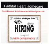 Hiring Caregivers Today!