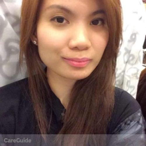 Canadian Nanny Provider Ivy Camille Rimando's Profile Picture