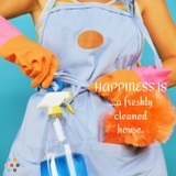 And let there be CLEAN! Housekeeper available immediately!