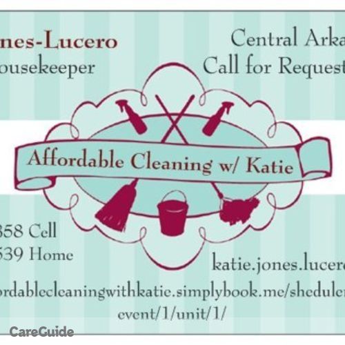 Housekeeper Provider Katie J's Profile Picture