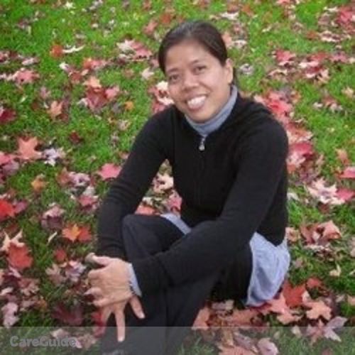 Canadian Nanny Provider Elenita A's Profile Picture