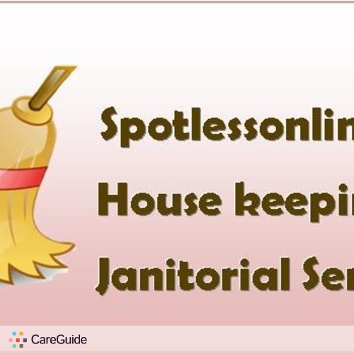 Housekeeper Provider Spotlessonline H's Profile Picture