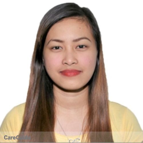 Canadian Nanny Provider Patricia Marie B's Profile Picture