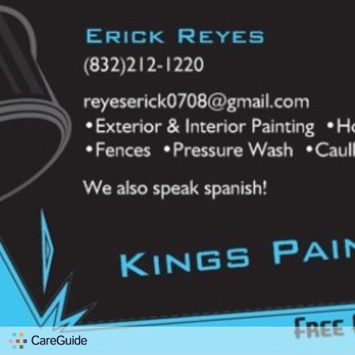 Painter Provider Erick R's Profile Picture