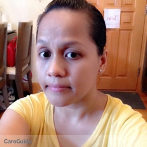 Canadian Nanny Provider Merylyn G's Profile Picture