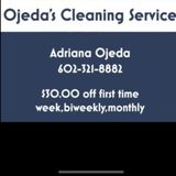 Ojeda cleaning service 30.00 off first cleaning