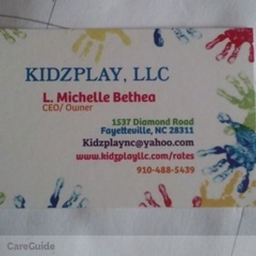 Child Care Job Michelle B's Profile Picture