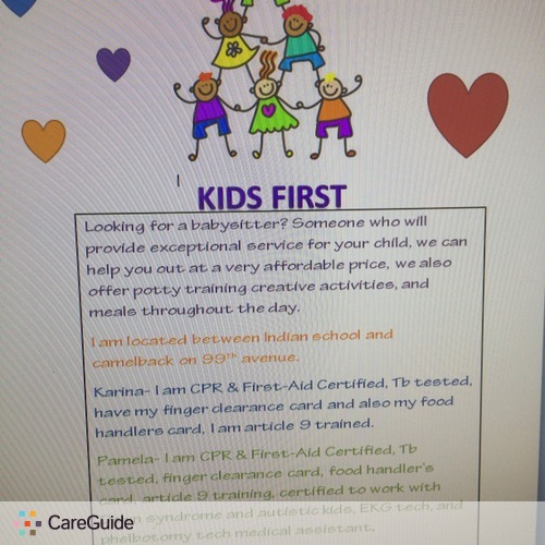 Child Care Provider Karina T's Profile Picture