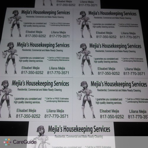 Housekeeper Provider Liliana M's Profile Picture