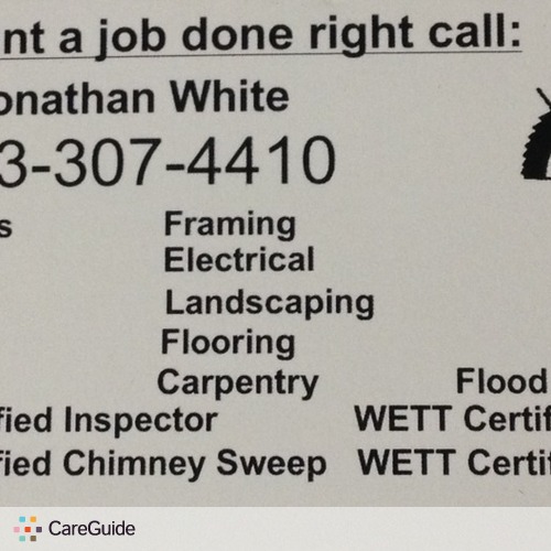 Handyman Provider Jonathan White's Profile Picture