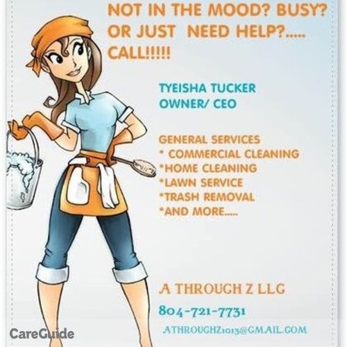 Housekeeper Provider Tyeisha T's Profile Picture