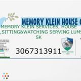 Memory Klein Services house sitter ,house watch service provider serving Lumsden Sk area
