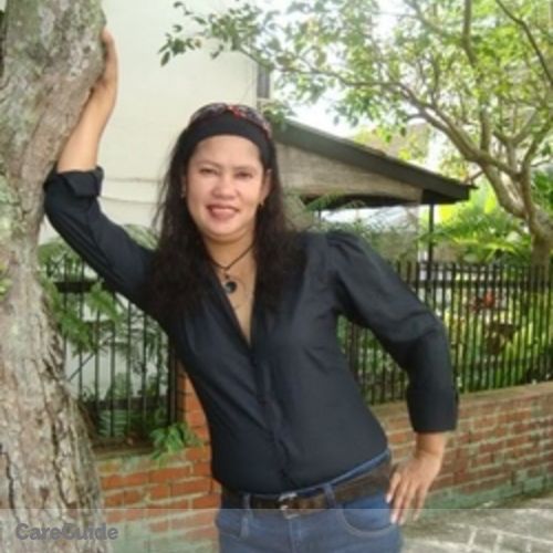 Canadian Nanny Provider Angelita M. L's Profile Picture