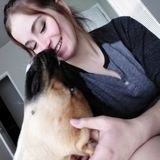 Adoring animals and their care, in Dickinson, North Dakota