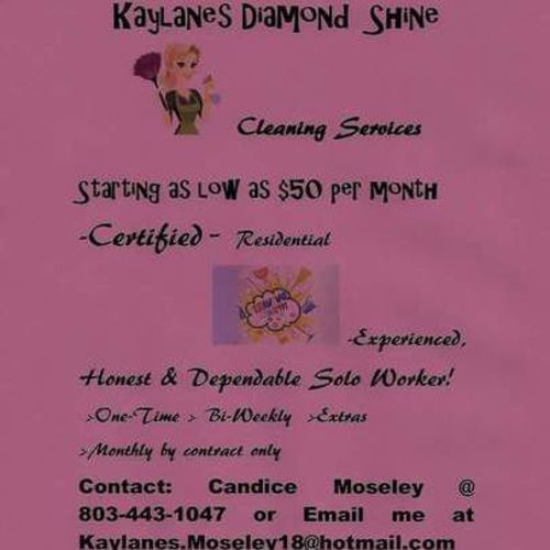 Housekeeper Provider Candice Moseley's Profile Picture