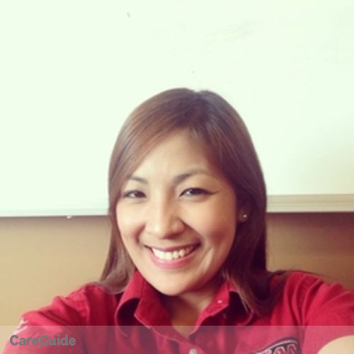 Canadian Nanny Provider Jezelou Matias's Profile Picture