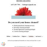 Bolton Professional Services - HOUSE CLEANING