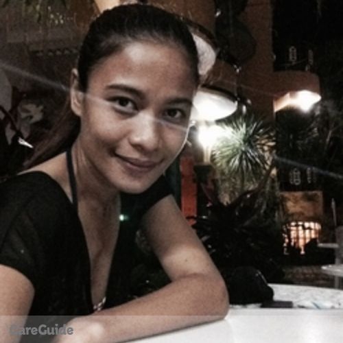 Canadian Nanny Provider Glaiza Rose C's Profile Picture