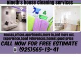 NinethS cleaning services in Concord Walnut Creek,Martinez, la Fayette,orinda