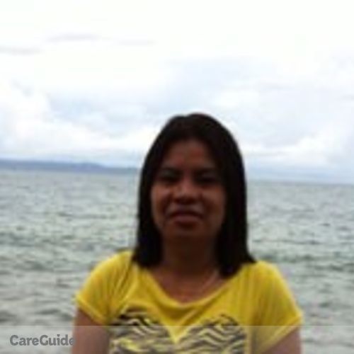 Canadian Nanny Provider Marife G's Profile Picture