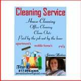 Cleaning service.