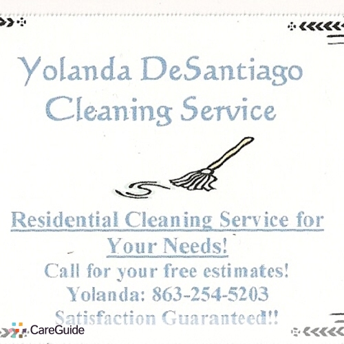 Housekeeper Provider Yolanda DeSantiago's Profile Picture