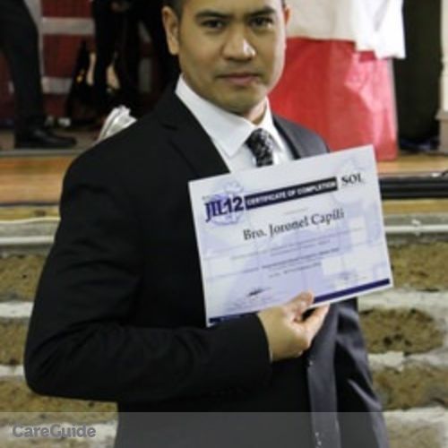 Canadian Nanny Provider Joronel Capili's Profile Picture