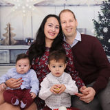 Nice family with very cute kids :)