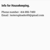 Interviewing for a Housekeeping in Milwaukee, should be able to do nude maid services.