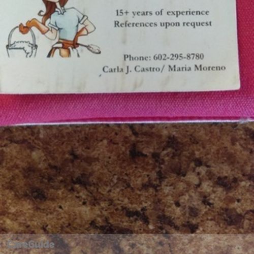 Housekeeper Provider Carla C's Profile Picture