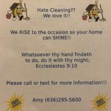 Rise & Shine Cleaning Service!