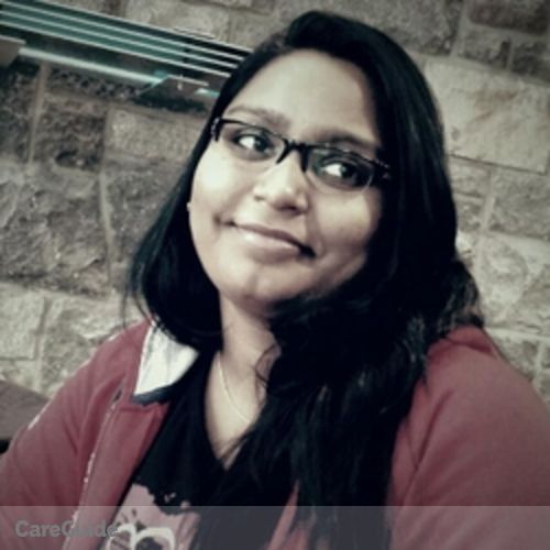 Canadian Nanny Provider Pranitha M's Profile Picture