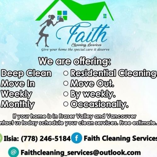 Housekeeper Provider Faith Cleaning S's Profile Picture
