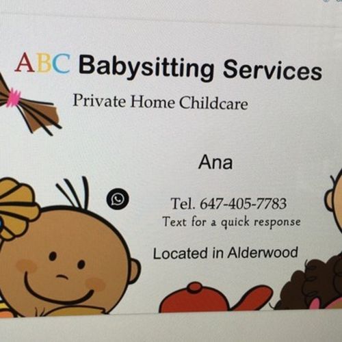 Child Care Provider Ana N's Profile Picture