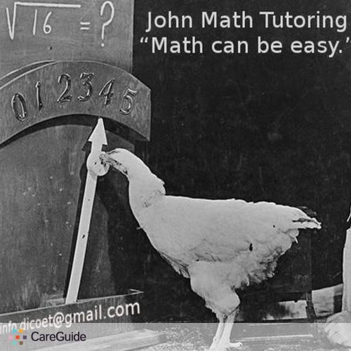 Tutor Provider John M's Profile Picture