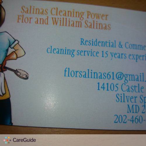 Housekeeper Provider Flor S's Profile Picture