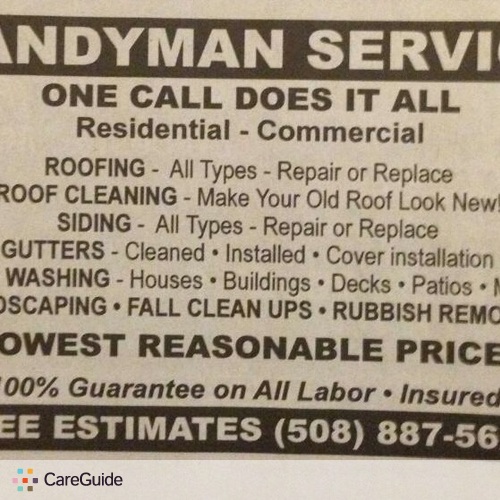Handyman Provider Derek D's Profile Picture