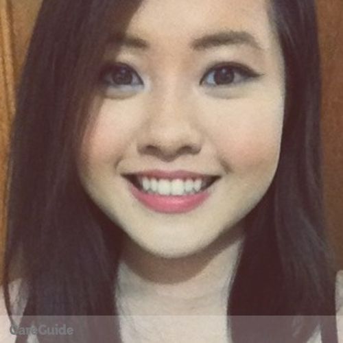 Canadian Nanny Provider Michelle Guan's Profile Picture