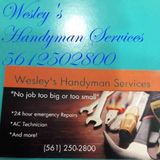 Wesley's handyman services